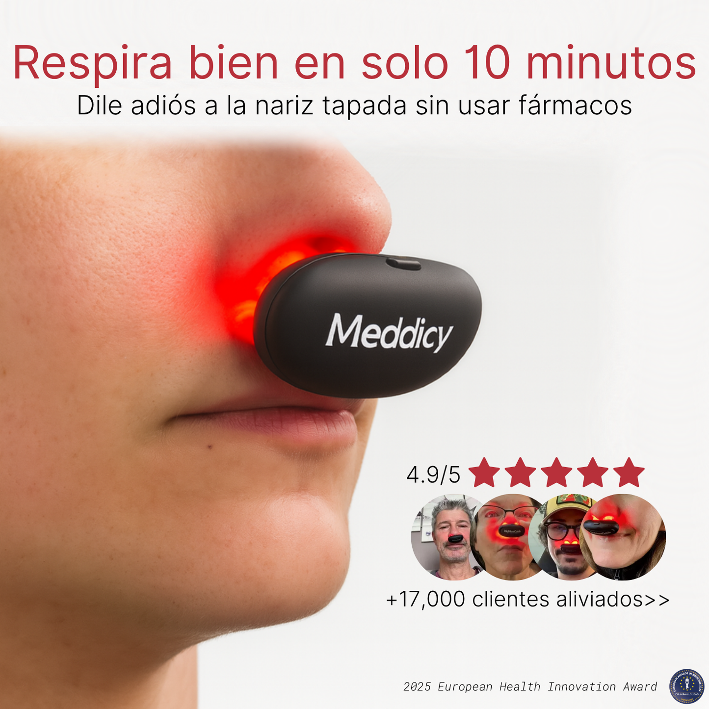 Meddicy Luz Roja Nasal